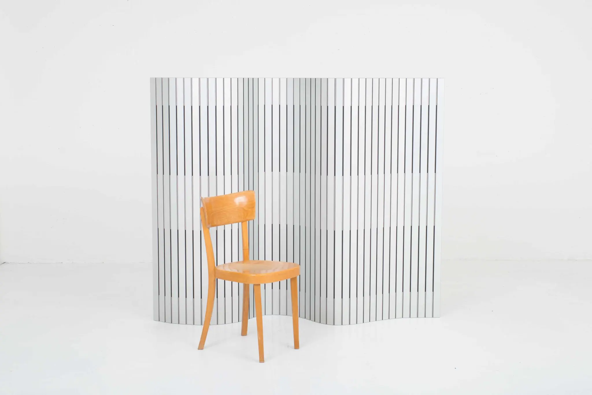 WOGG 39 Paravent von Frédéric Dedelley in Aluminium Natur