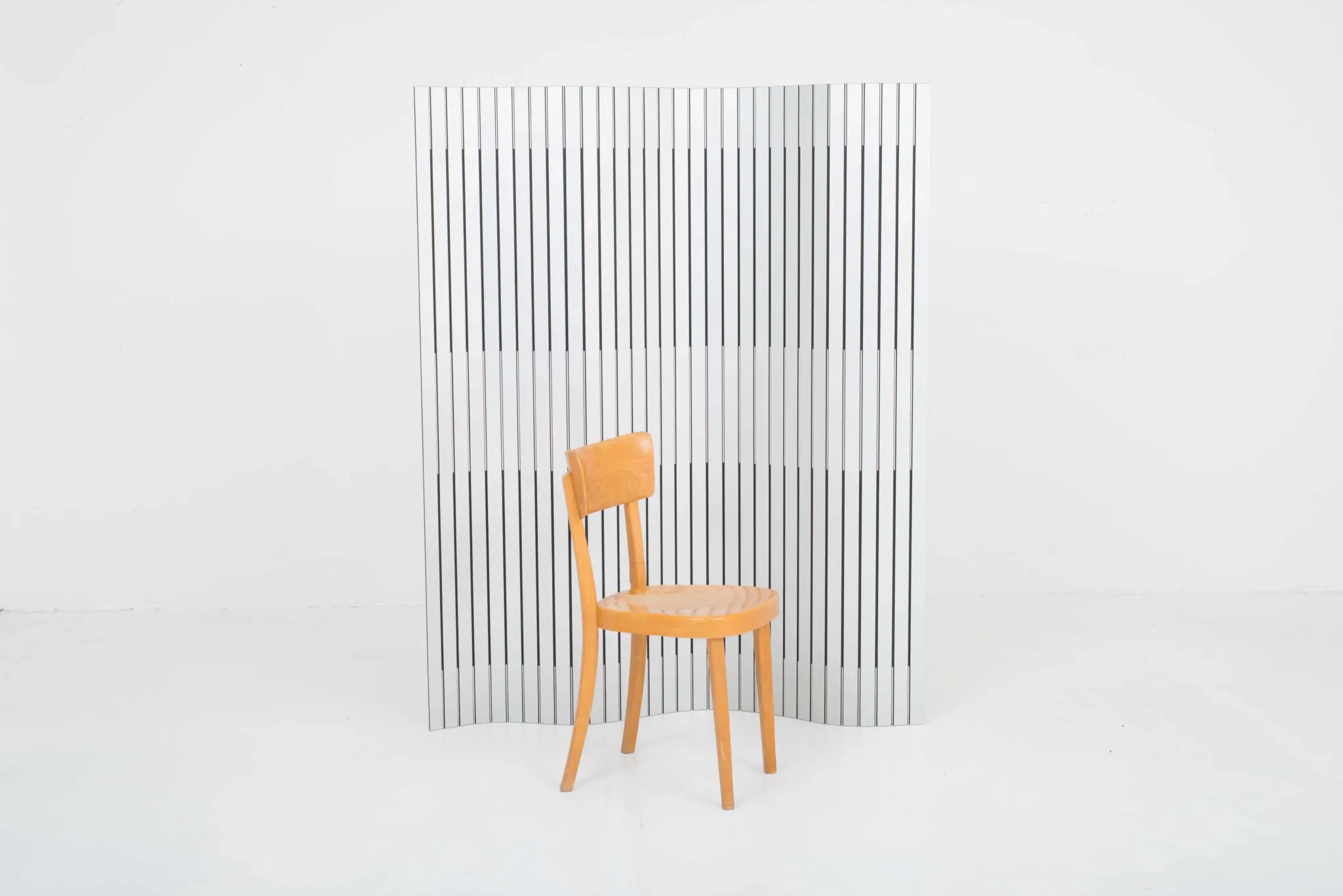 WOGG 39 Paravent von Frédéric Dedelley in Aluminium Natur