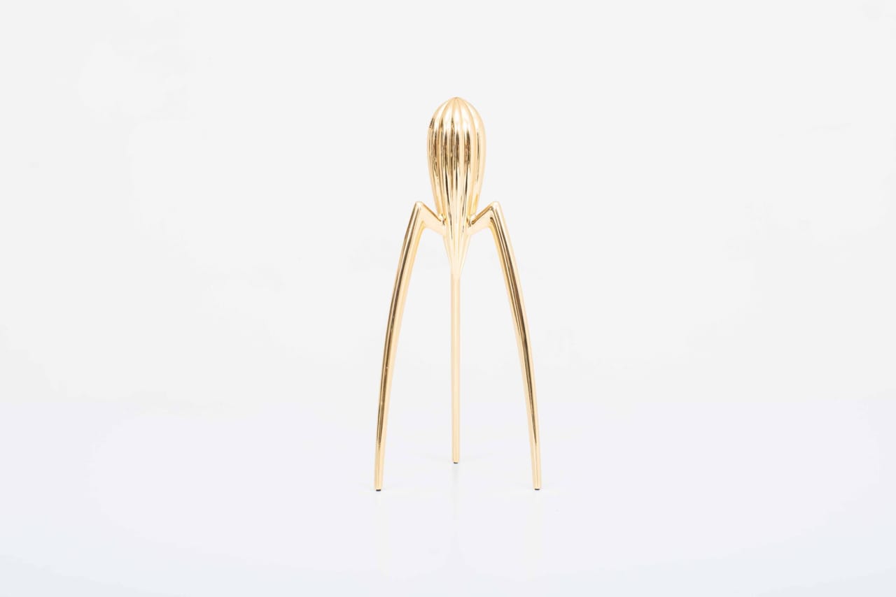 Alessi Juicy Salif Gold von Philippe Starck - Special Anniversary Edition