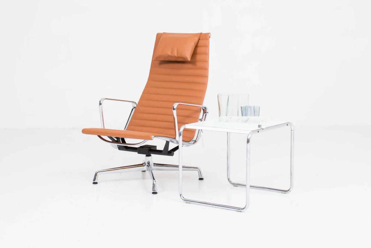 Knoll Laccio 1 Couchtisch / Beistelltisch von Marcel Breuer in Weiss