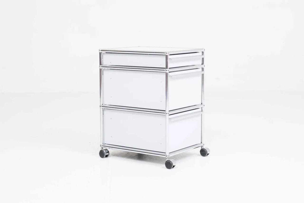 USM Rollcontainer in Lichtgrau