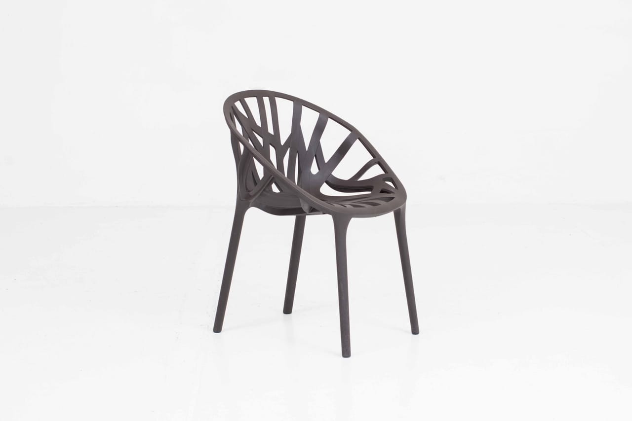 Vitra Vegetal Stuhl von Ronan & Erwan Bouroullec in Braun