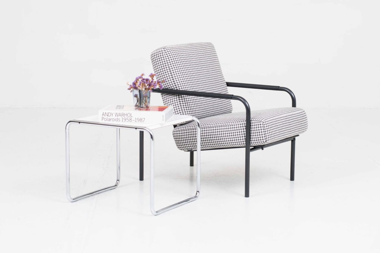 Gavina / Knoll Laccio 1 Couchtisch / Beistelltisch von Marcel Breuer in Weiss