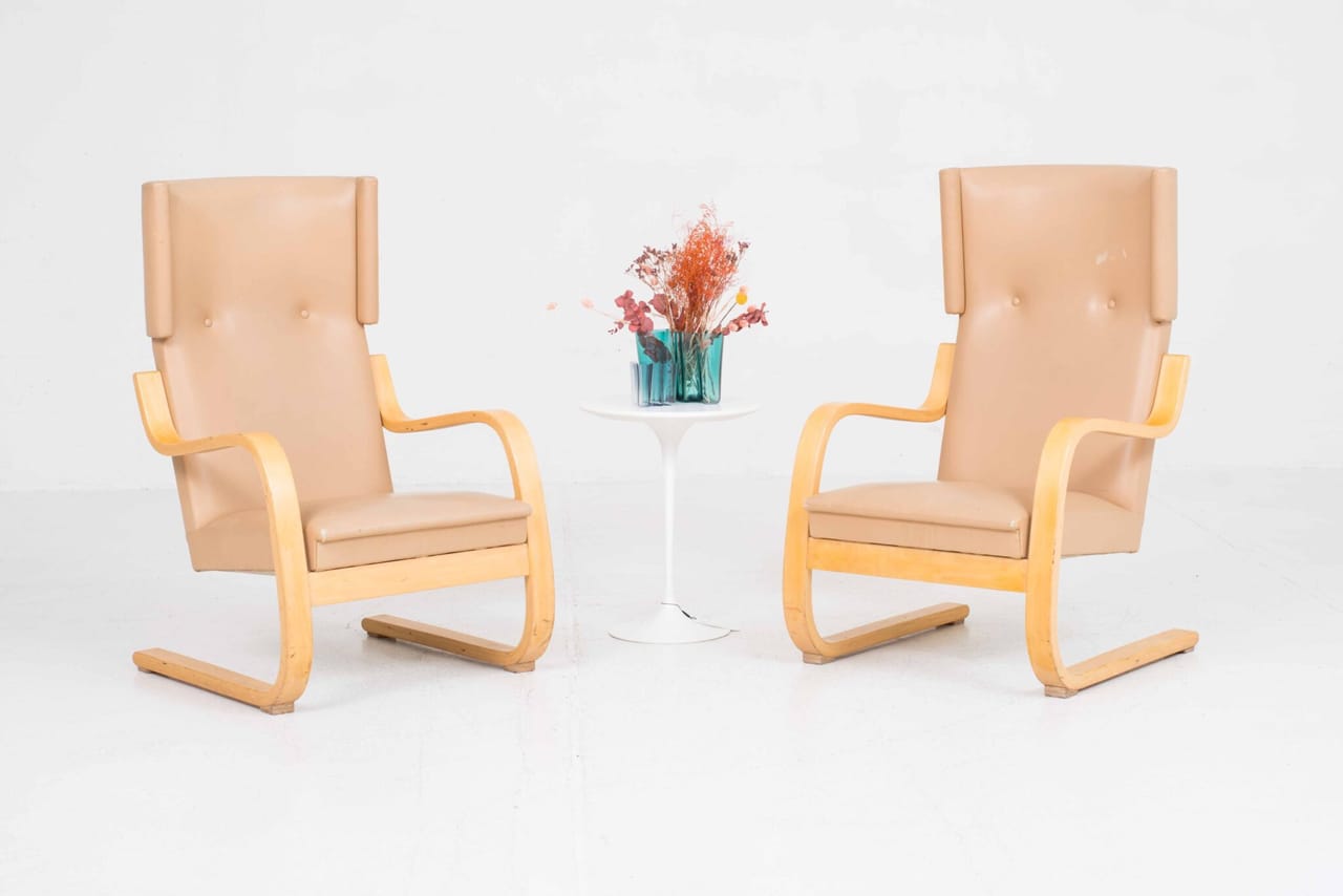 Artek Sessel Modell 401 von Alvar Aalto