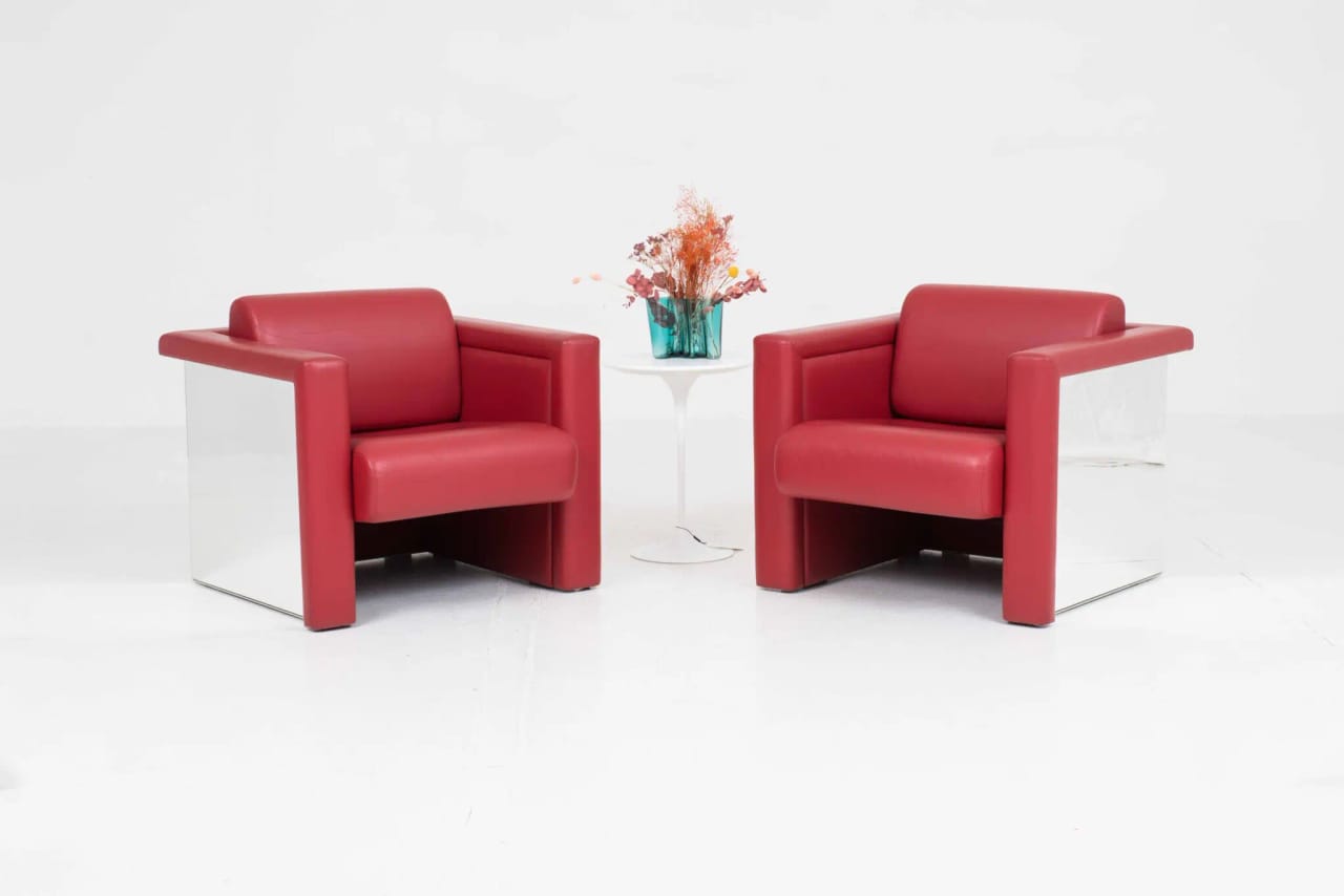 Knoll International Spiegel Sessel "The New Weissenhof Chair" von Robert & Trix Haussmann