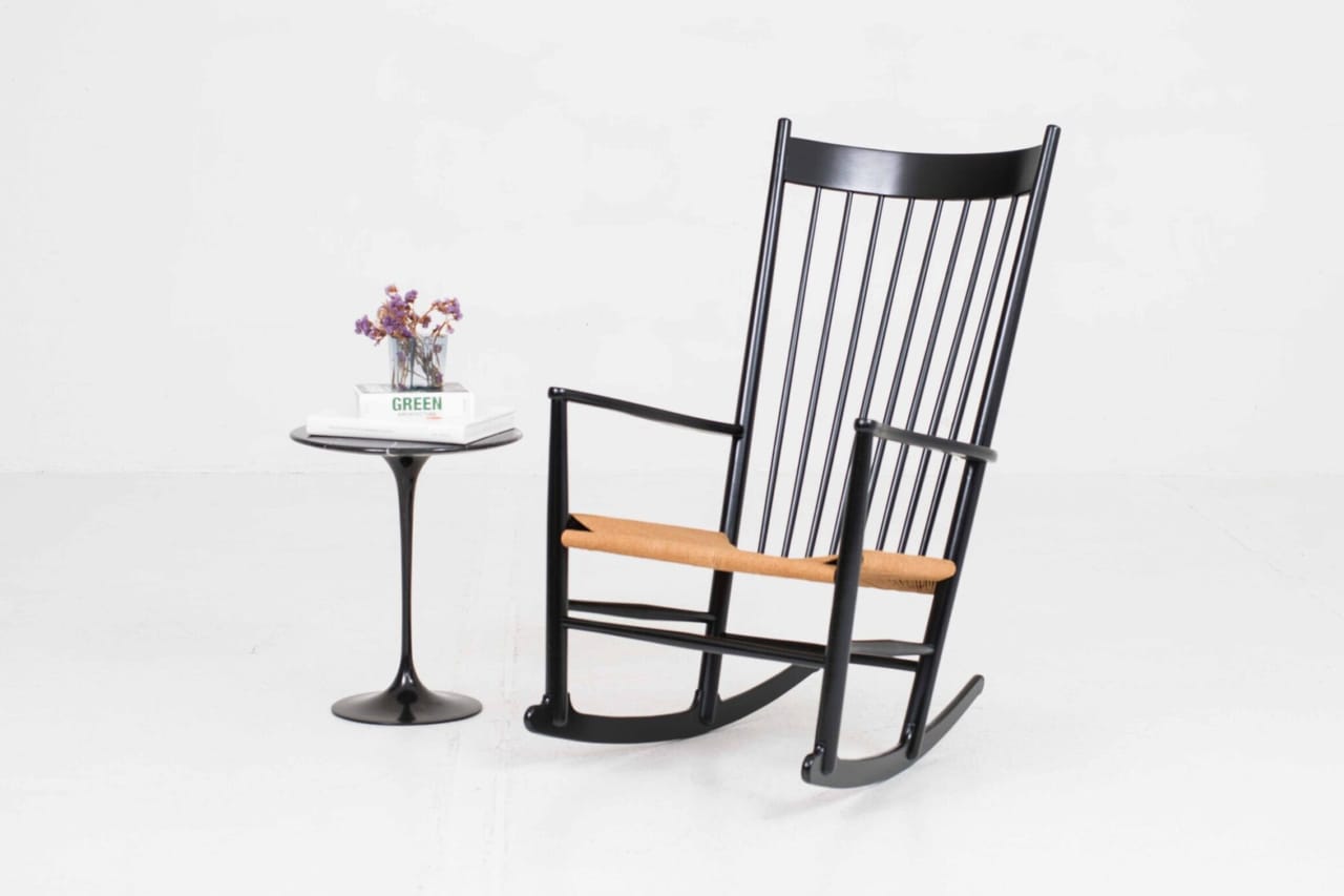 FDB Mobler J16 Schaukelstuhl von Hans J. Wegner